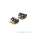 Conector de cabeçote fêmea de 1,27 mm, ângulo reto 10P